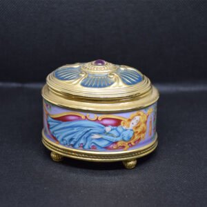 Caja Musical Fabergé “Sleeping Beauty” – Franklin Mint